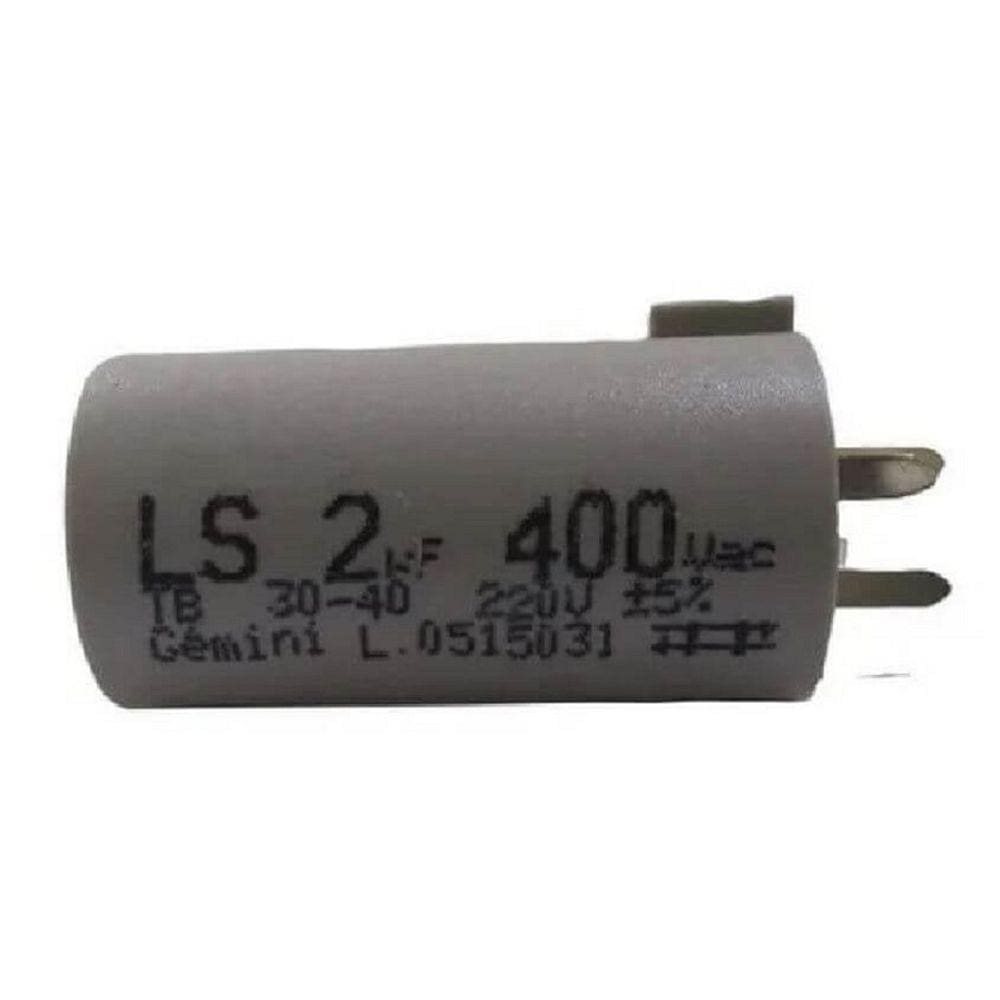 Capacitor P/ Ventilador 3 Pinos 2uf 50/60hz 400v Loren Sid