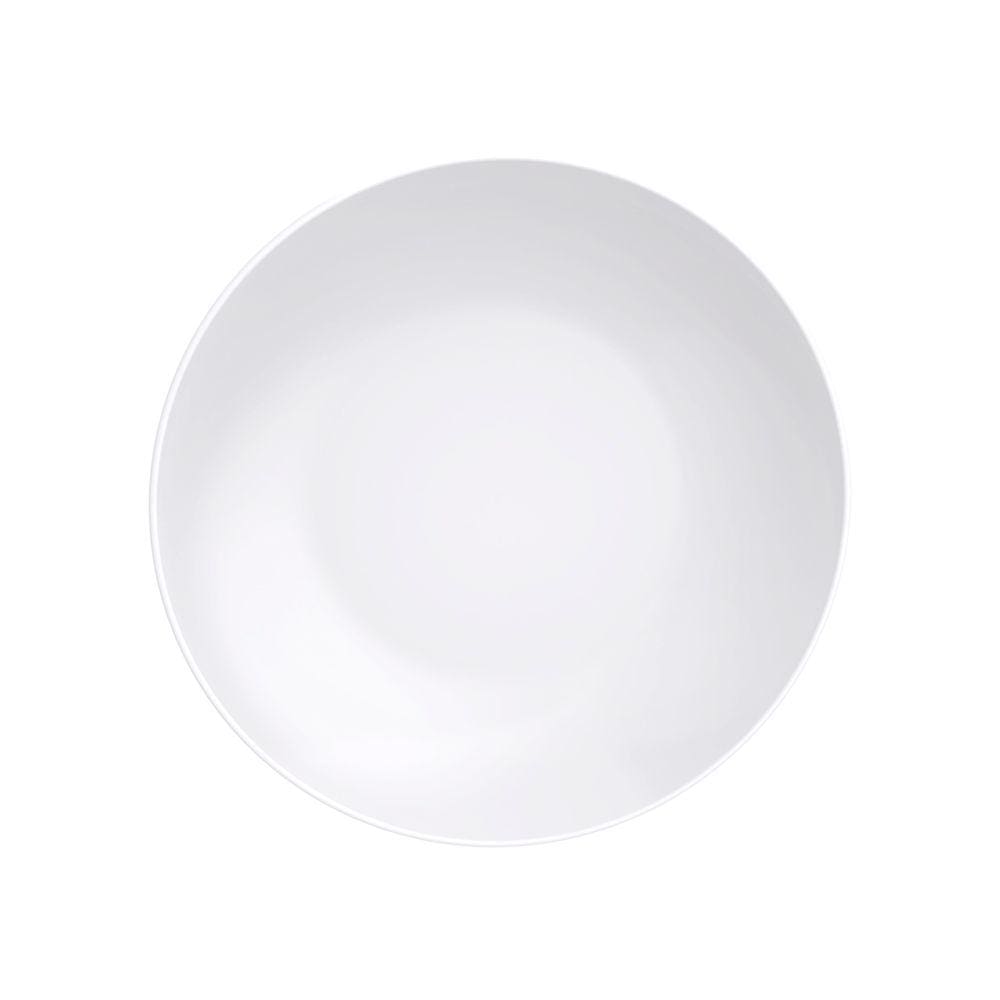 Prato De Porcelana Fundo Sophia 22cm Tramontina Branco