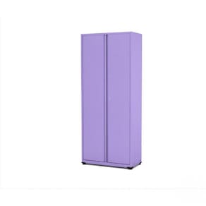Armário 2 Portas Aço 4 Prateleiras AP409SL Pandin Móveis Lilaz