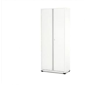Armário de Aço 2 Portas 3 Prateleiras AP408SL Pandin Móveis Branco