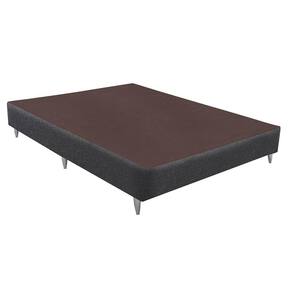 Base Sommier Linho Casal 138x188x23cm Ortobom Cinza