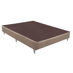 Base Sommier Linho Casal 138x188x30cm Ortobom Bege