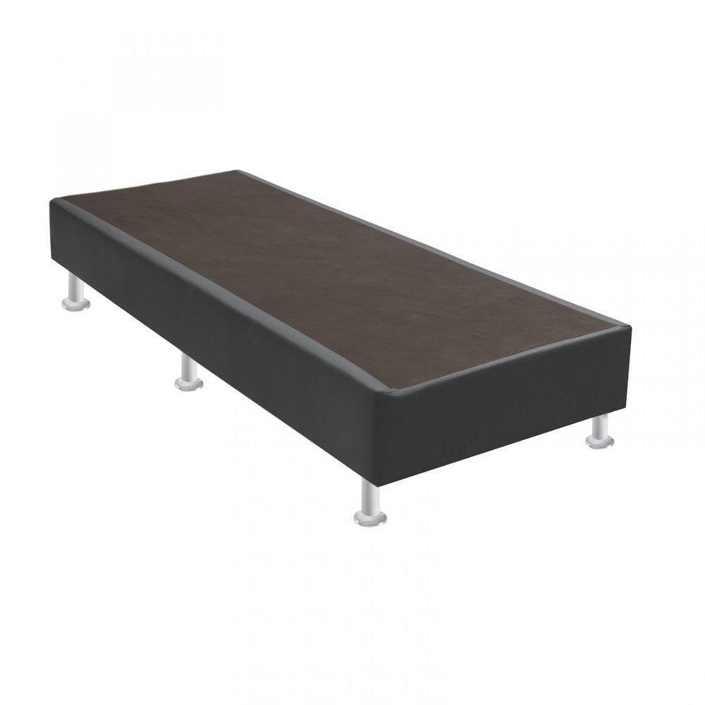 Base Sommier Corino Solteirão 108x198x23cm Ortobom Cinza