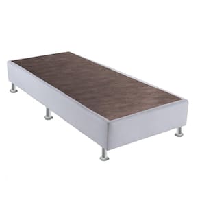 Base Sommier Corino Solteiro 88x188x23cm Ortobom Branco