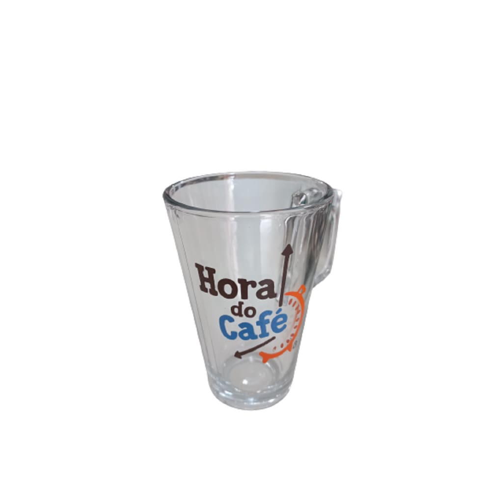 Caneca de Vidro- Hora do Café