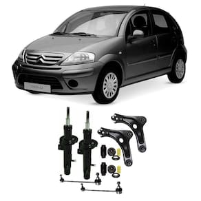 Kit Completo Suspensão Citroen C3 2003 Até 2012 Dianteiro