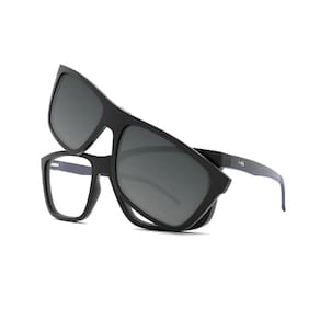 Óculos Armação Hb M.0380 C.0588 Masculino Preto Fosco