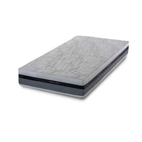 Colchão Box Solteiro Molas Ensacadas Siena Special Hellen Colchões cinza/fpreto