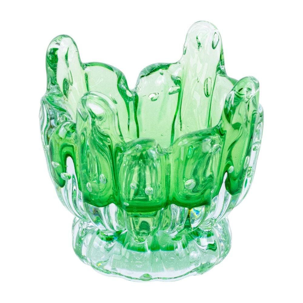 Castiçal De Decoração Murano Verde Princess 226_23.1 St2695