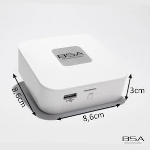 Caixa De  Kit Fácil Aw4-W Com Amplificador