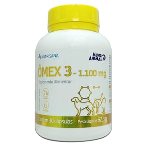 Omex 3 Nutrisana 30 Caps 52,8G - Mundo Animal