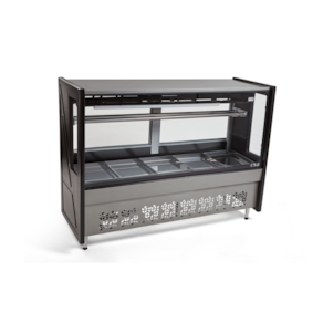 Balcão de Açougue 1,75M Polar Preto Standard Platinum PECS 220v