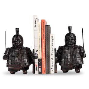 Aparador Para Livros Estatueta Samuray Estante 21Cm Altura