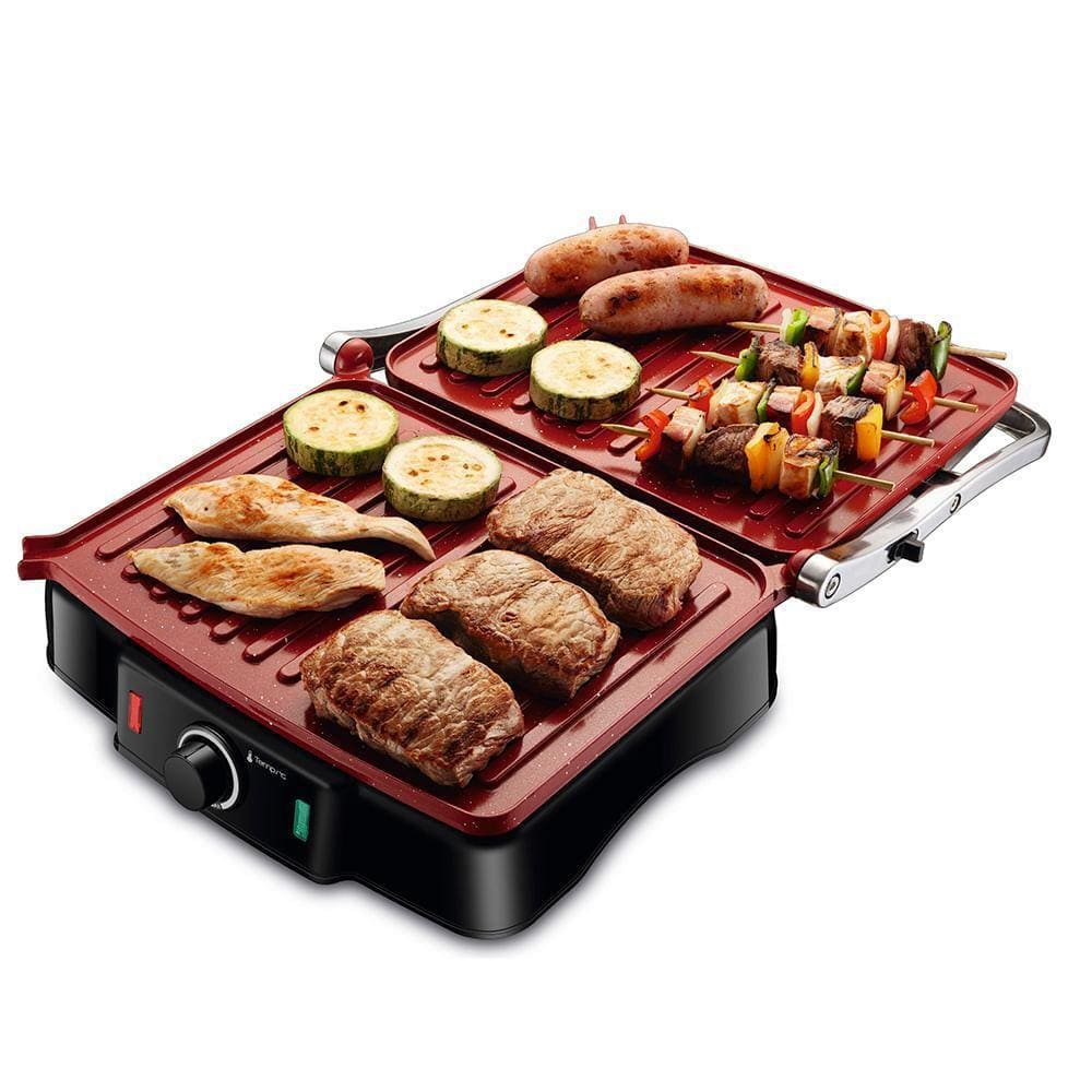 Press Grill-127V-Preto/Inox
