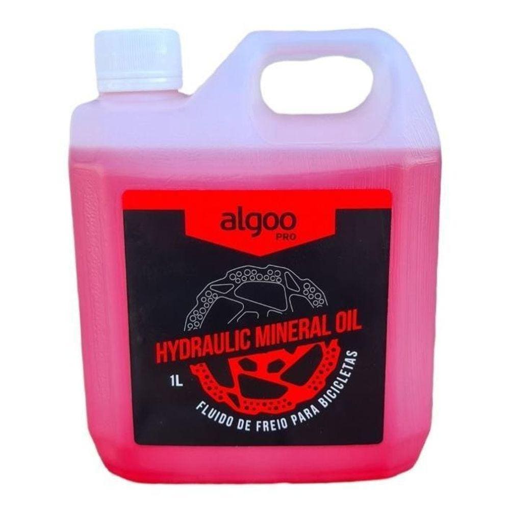 Fluido Óleo Mineral Para Freio Hidráulico Bike Algoo 1 Litro