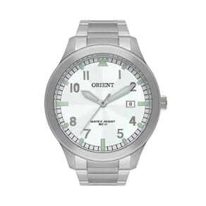 Relógio Orient Masculino Mbss1361 B2sx Aço Branco