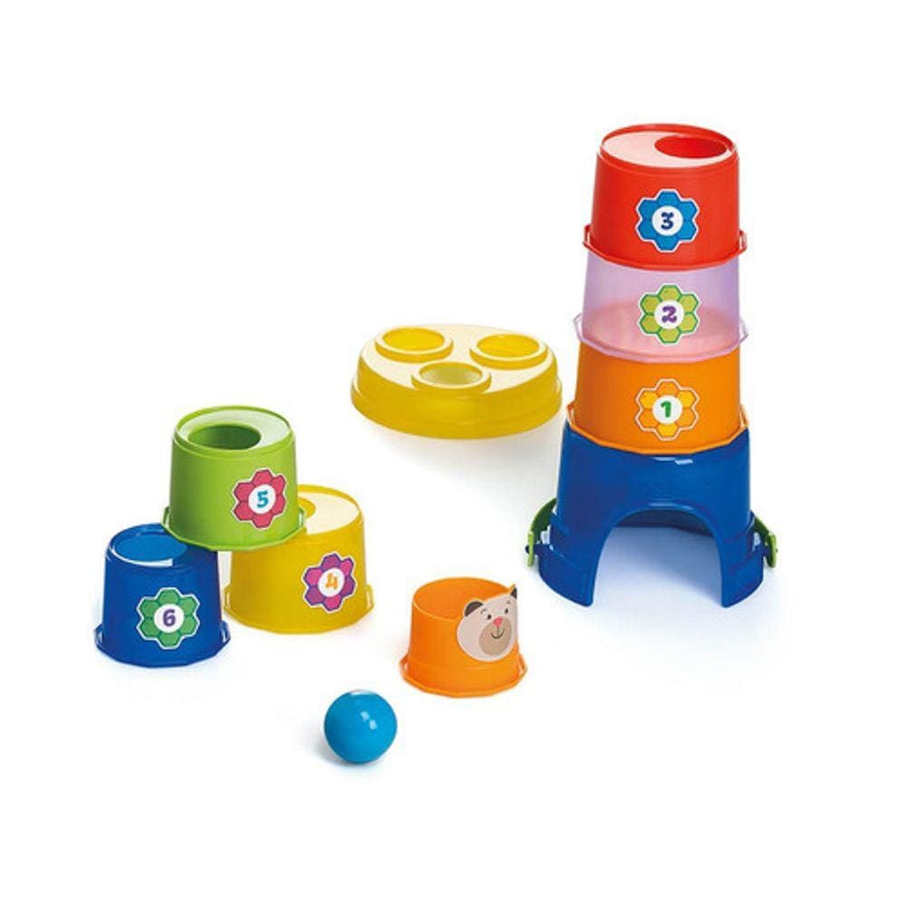 Brinquedo De Encaixe Baldinho Maluco - Calesita