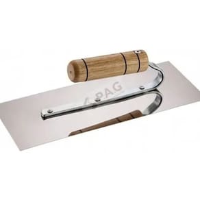 Desempenadeira Inox Massa Corrida Gesso 35X12 P.A.G Aberta