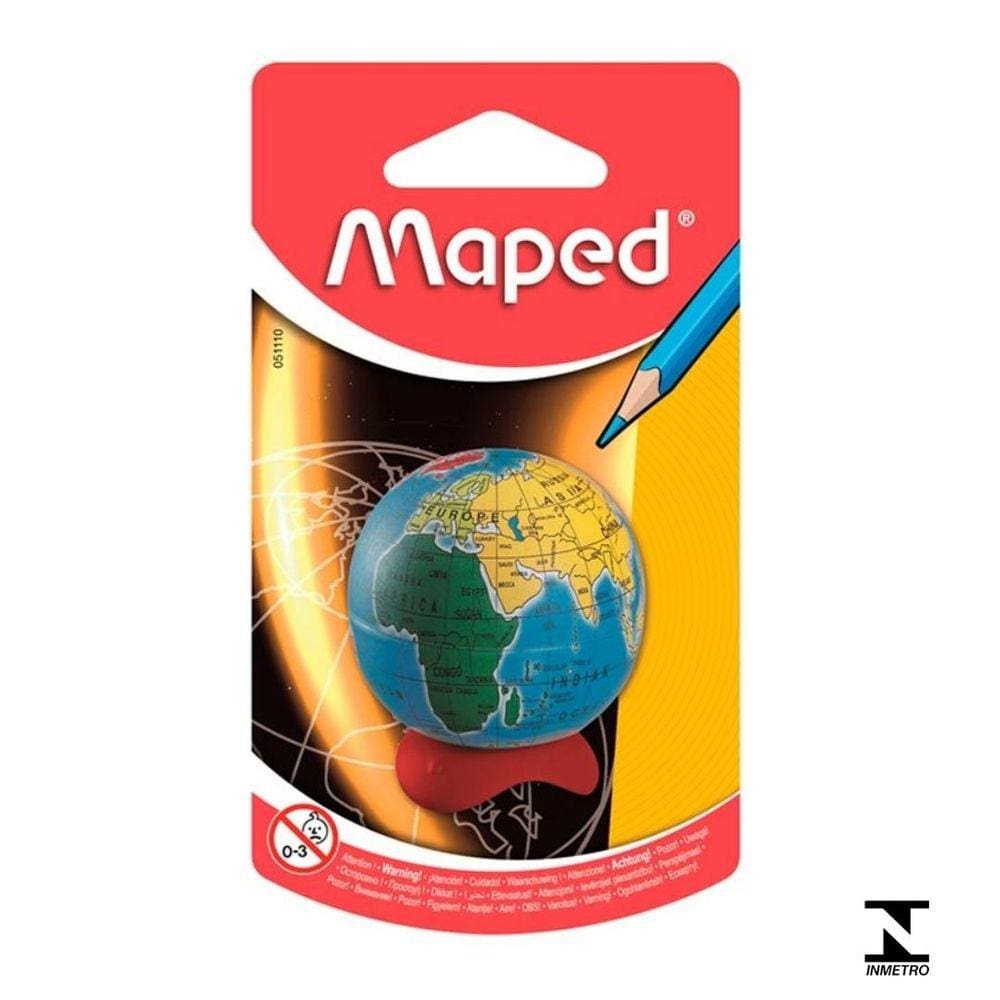Apontador Globo com 1 Furo - Maped