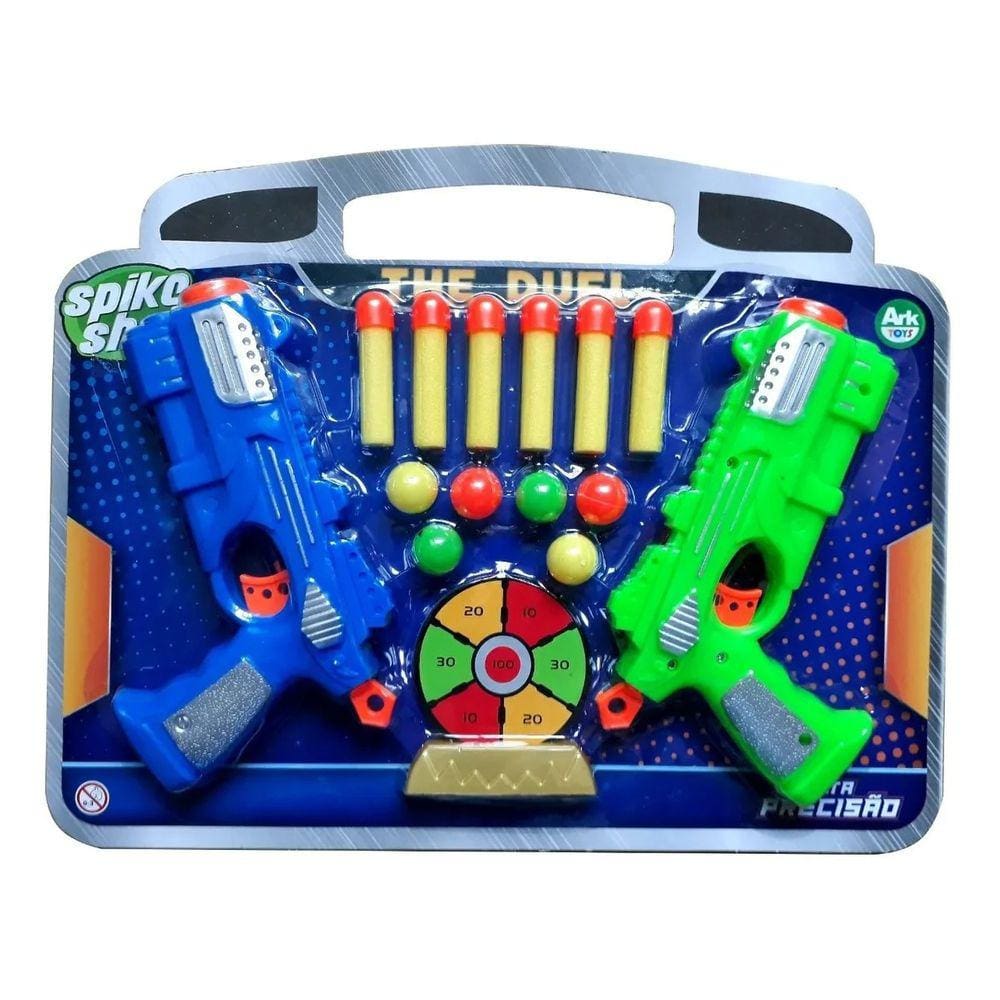 Kits de arma de brinquedo de plástico infantil para dardos Nerf