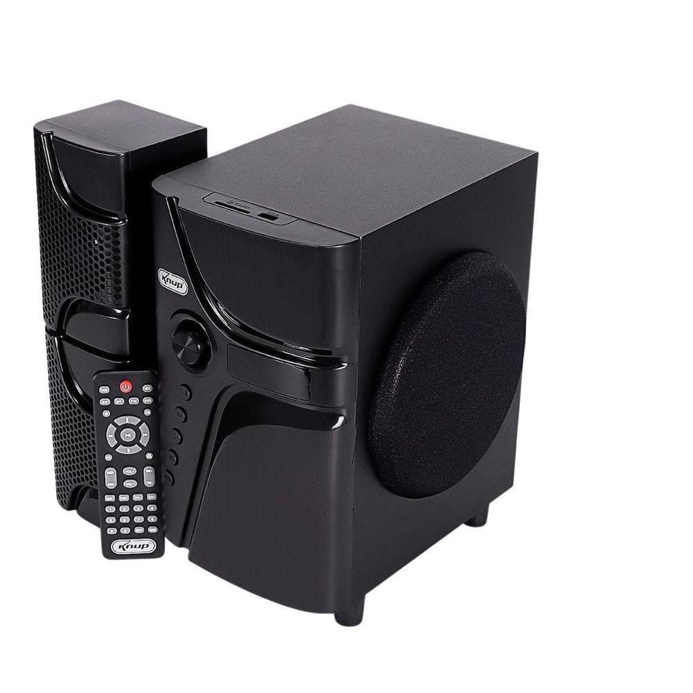 Micro System Home Theater Caixa Som Bluetooth Subwoofer Usb
