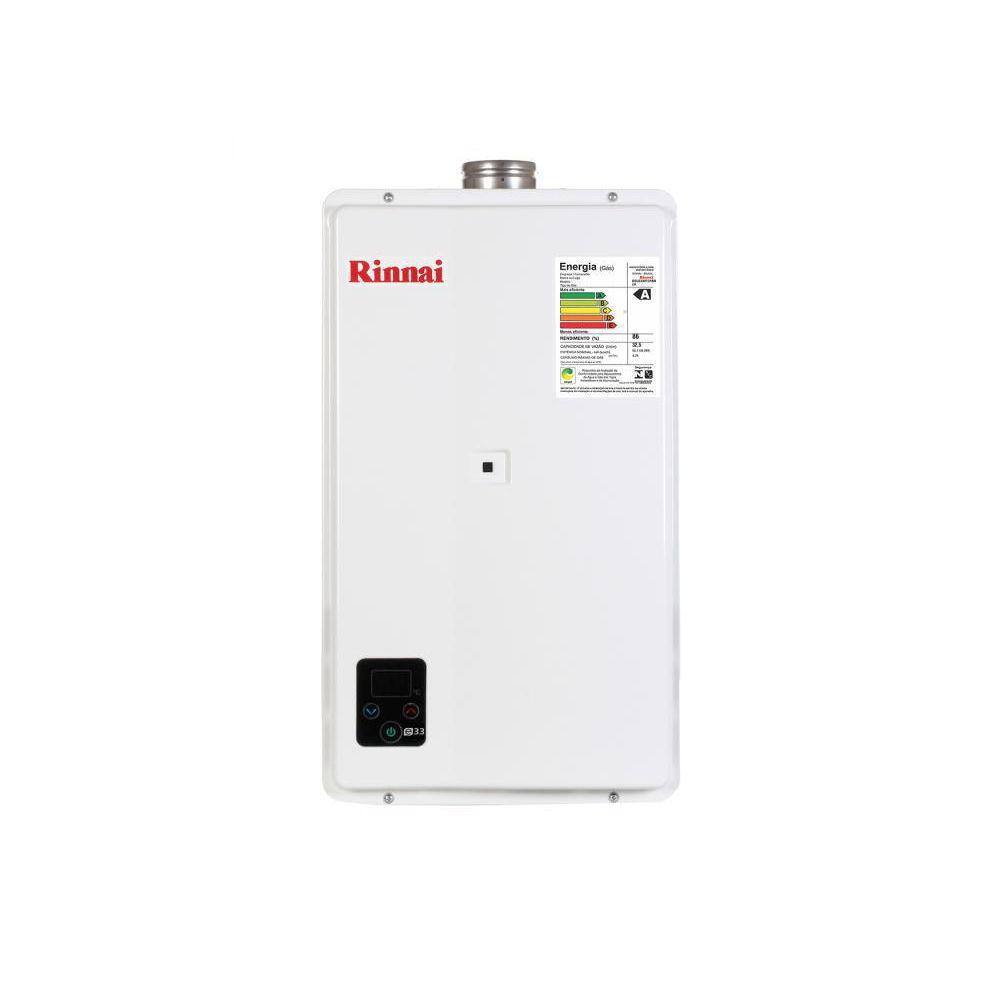 Aquecedor agua rinnai 22 5 l glp rev 1602fehl | Casas Bahia