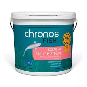 Alimento Para Peixes Chronos Fish Koi Pond Platinum 3,9Kg