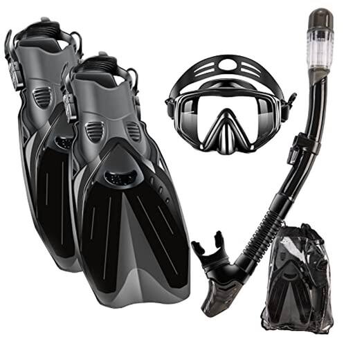 Conjunto de snorkel versão 2022, máscaras Black Friday