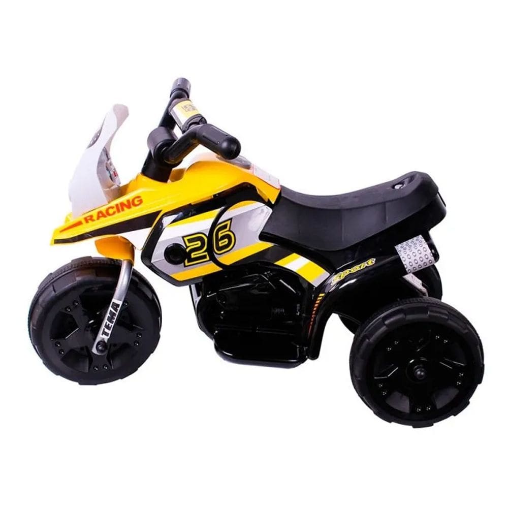 Mini Moto Elétrica Infantil Triciclo Elétrico BZ Cycle Preto com Músicas e  Luzes BARZI MOTORS : : Brinquedos e Jogos