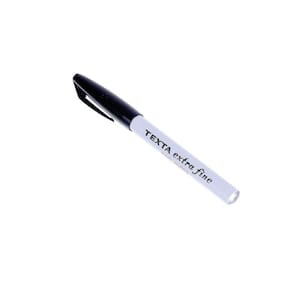 Caneta Marcadora Texta 500 Ponta Fina 1.00Mm 3Un Azul