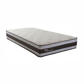 Colchão Solteiro 88x188x26cm Mola Ensacadas One Side Pillow Meca Ness Herval Marrom
