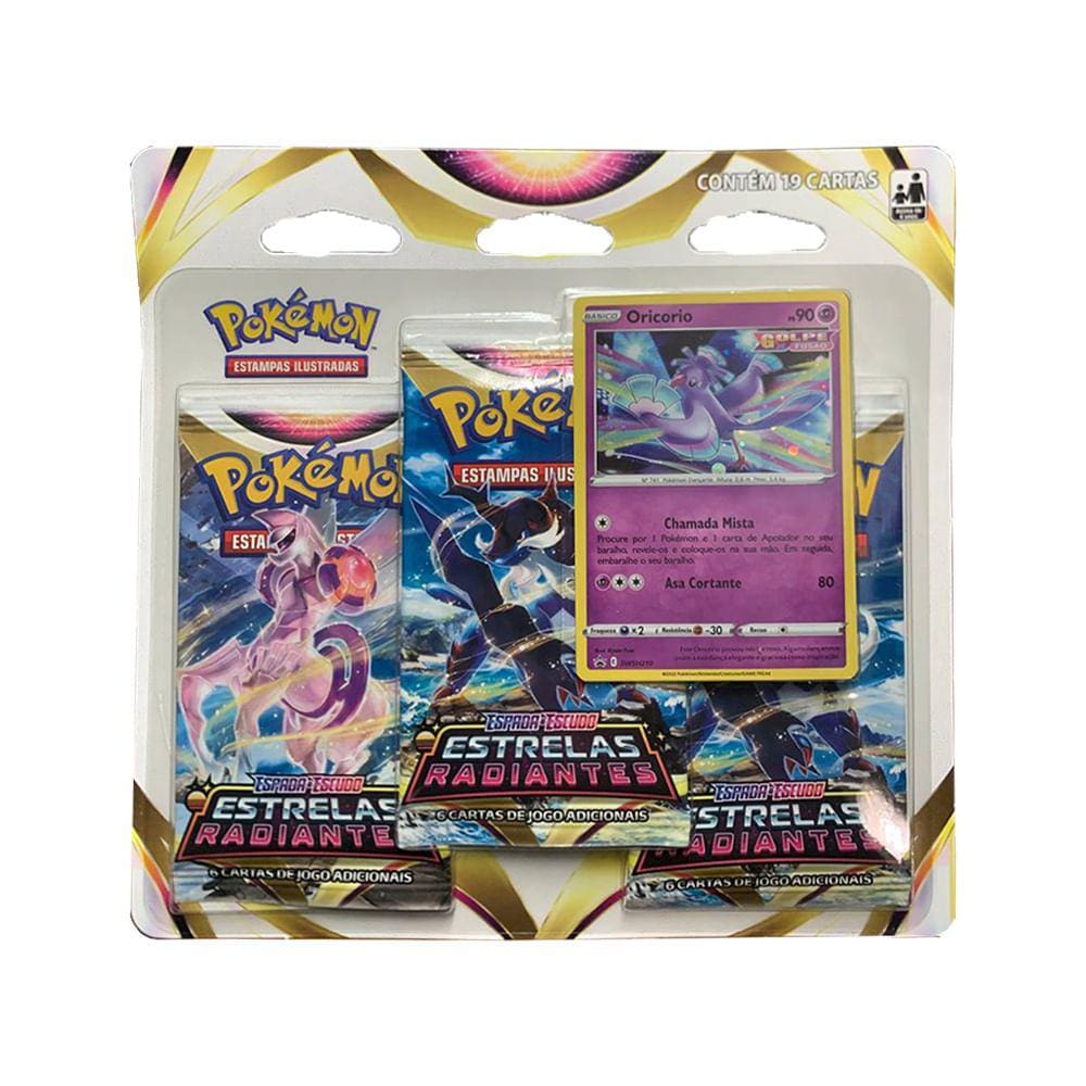 Jogo de Cartas Pokémon Blister Triplo Copag - Carrefour - Carrefour