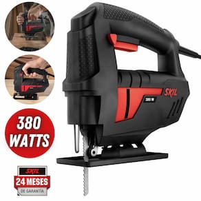 Serra Tico Tico Elétrica Skil 4380 380W 127V Com 4 Ângulos de Corte em Alumínio, Madeira e Aço