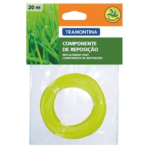 Fio de Nylon 1,8 mm Tramontina para Aparador de Grama com 20 m de Comprimento Tramontina