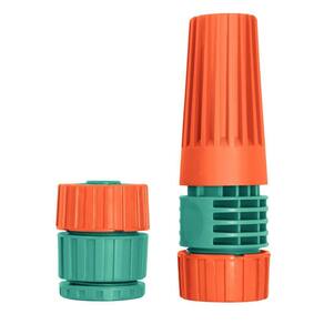 Conjunto para Irrigação Tramontina com Engate e Esguicho Rosqueado para Mangueira 1/2" Tramontina