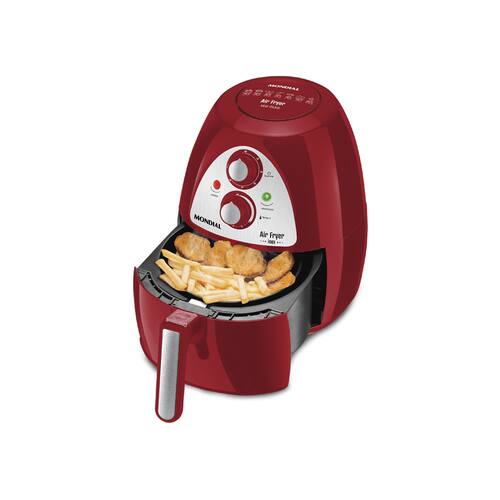 Panela air fryer inox red premium 127 volts Menor preço em Panela air fryer inox red premium 127 volts