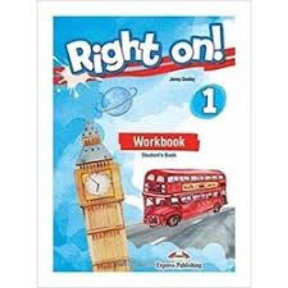Livro Right On 1 Workbook Students Book With
