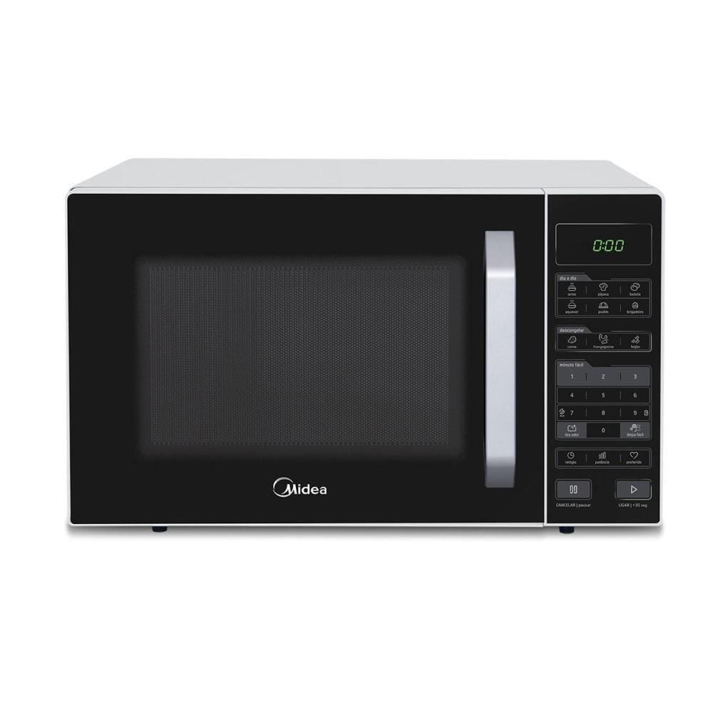 Micro-Ondas 35 Litros Midea Preto E Branco Mxsa35P1 127V