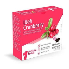 Litee Cranberry 30 Capsulas