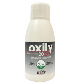 Água Oxigenada Ox 30vol 60ml Emulsão Oxidante Itely