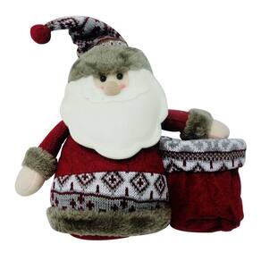 Boneco Papai Noel Surpresa Toronto 30Cm - Niazitex