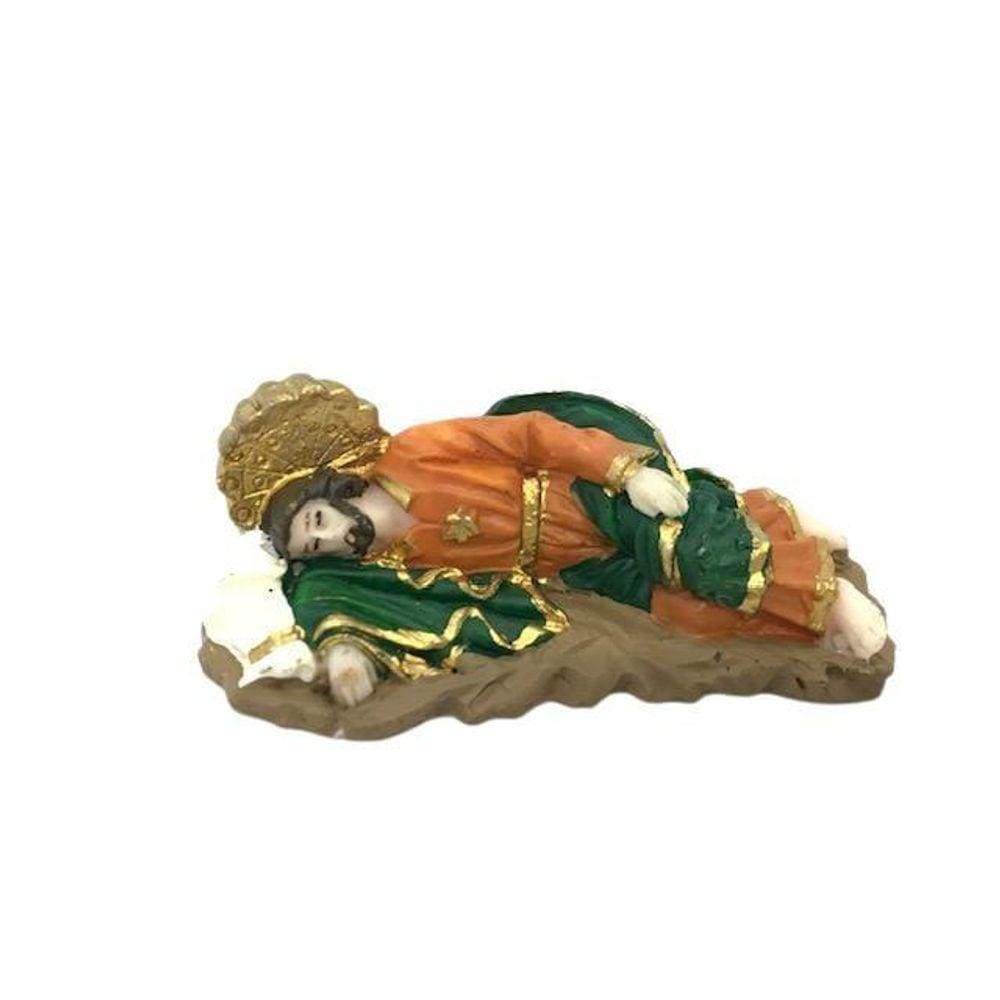 Imagem De São José Dormindo Em Resina 7 Cm