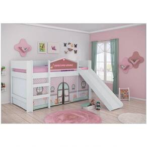 Cama Solteiro Barbie Plus - Pura Magia - Rosa