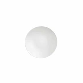 Prato Sobremesa Tramontina Bárbara em Porcelana Branca 21 cm Tramontina