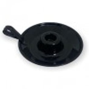 Suporte Para 1 Vela Palito Em Alumínio Preto 10 Cm