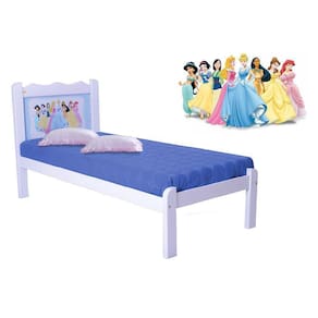 Cama Solteiro Princesa Anita Werlang Branco