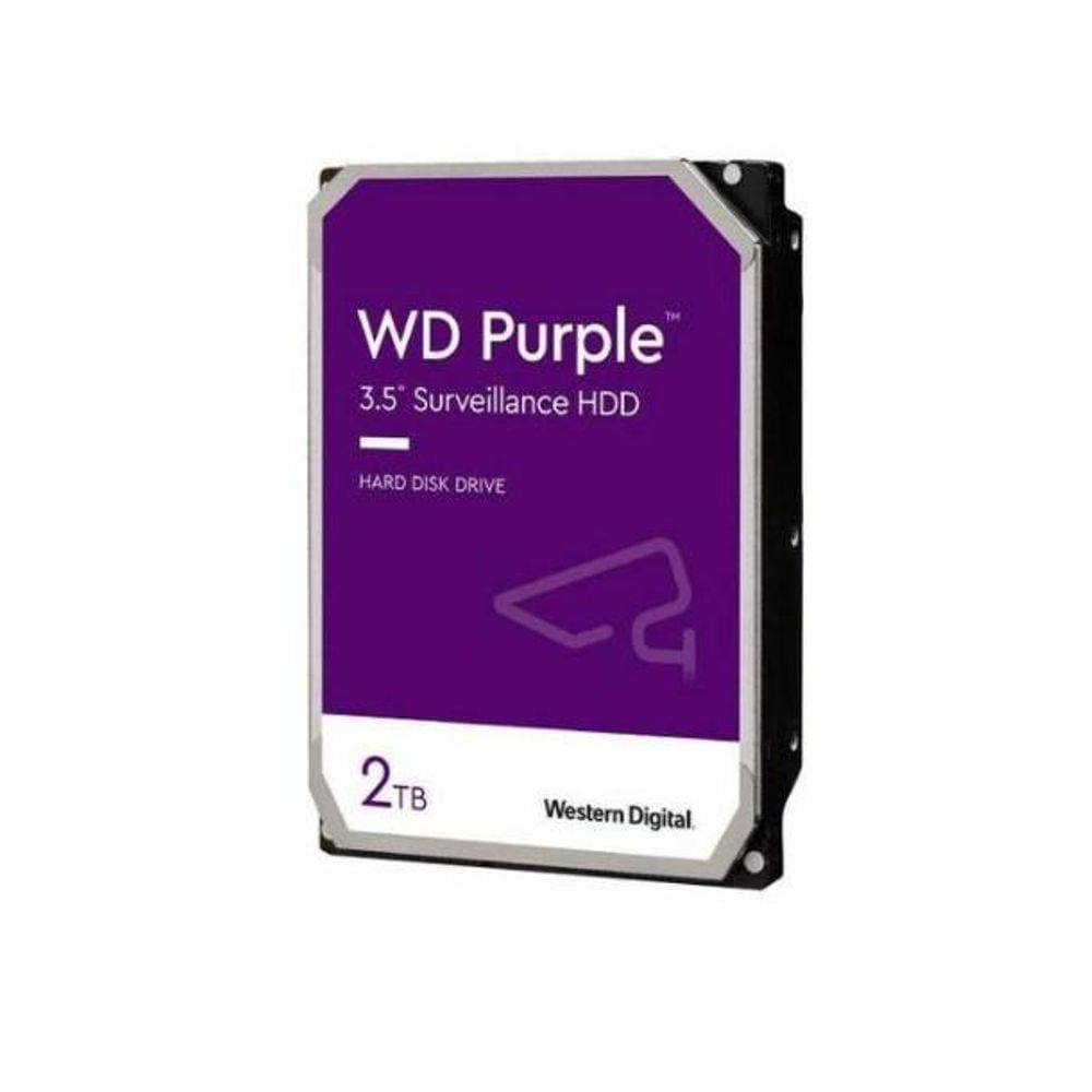 Hd Interno 2Tb Western Digital Purple Sata Iii Wd20Purz