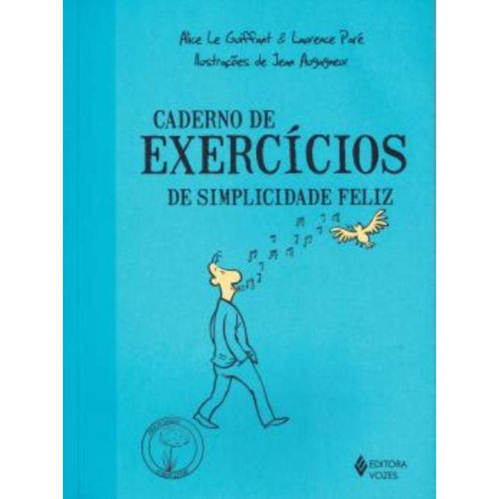 Caderno de exercícios de simplicidade feliz