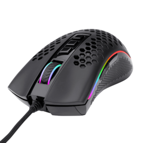 Mouse Gamer Redragon Storm Elite Preto 16000 DPI Honeycomb