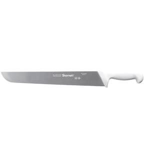Faca Churrasco E Açougue Reta Larga 35Cm Branca Starrett